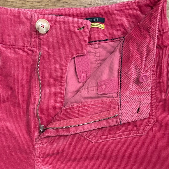 Maeve - The Colette - Pink Corduroy Capris - Picture 5 of 8